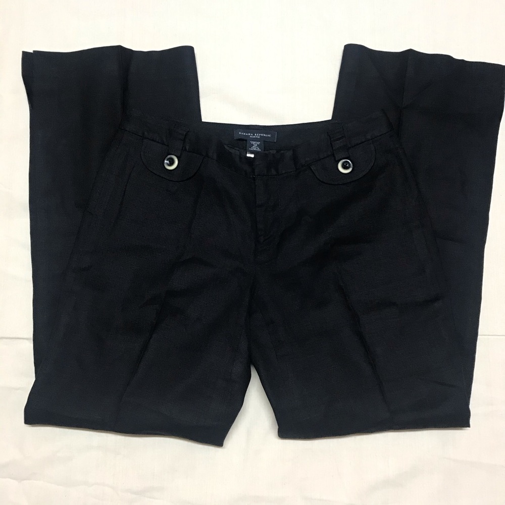 Banana Republic petite black dress pants